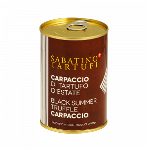 preserved sliced black summer truffle carpaccio 400g